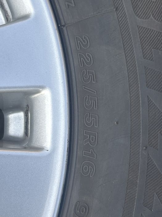 Set jante aliaj cu anvelope iarna mercedes e class w212 R16