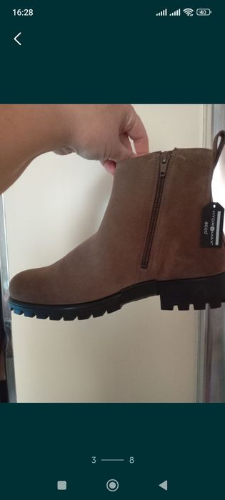 Ботинки женские Ecco 41 р