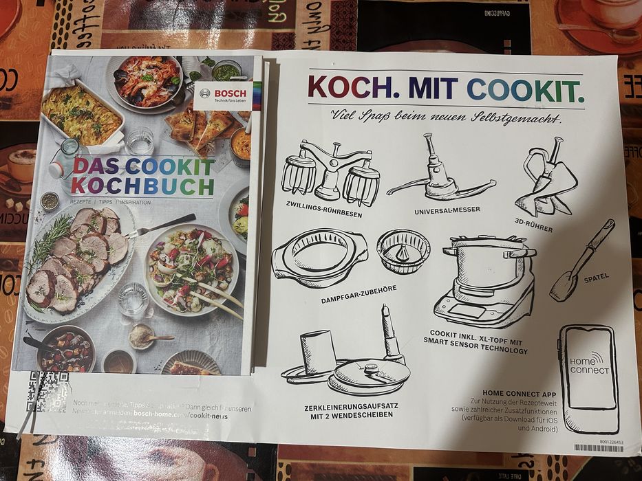 Robot de bucătărie Bosch Cookit