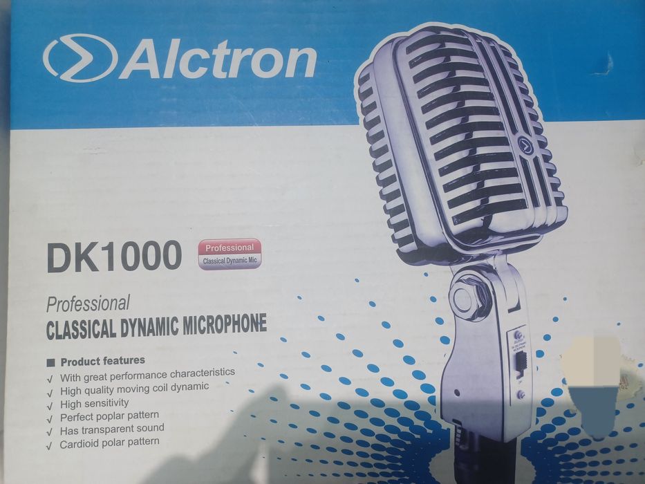 Alctron DK1000 профессиональный динамический микрофон (ретро стиль)