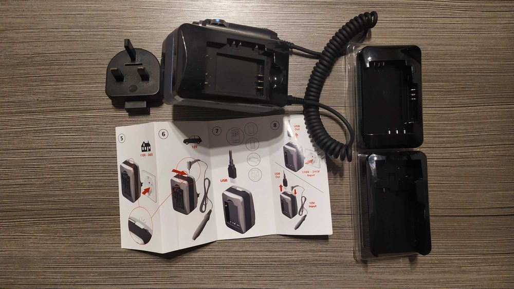 Зарядно устройство за Nikon, пълен комплект, без опаковка.