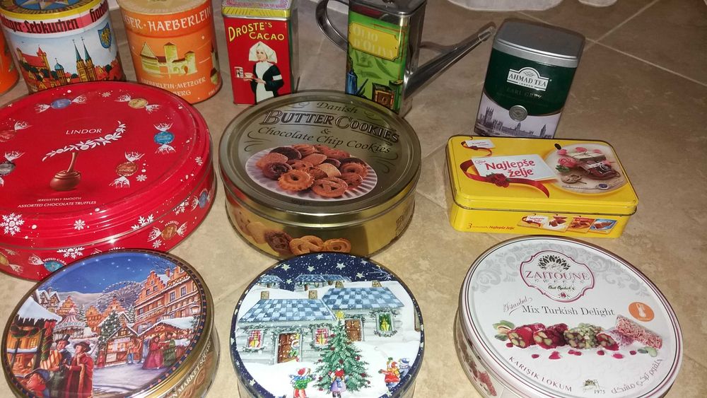 колекционерски метални кутии 25броя за 20лв