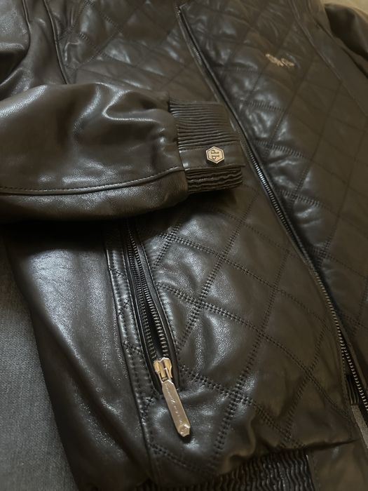Philipp Plein яке от естествена кожа