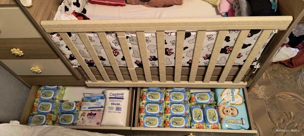 Детки креват 3 в 1