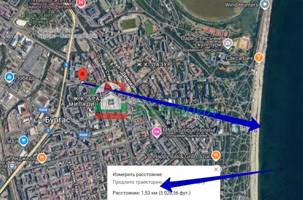 Апартамент с 1 спалня в новия комплекс „Свети Никола 5Б“, ул. „Братя