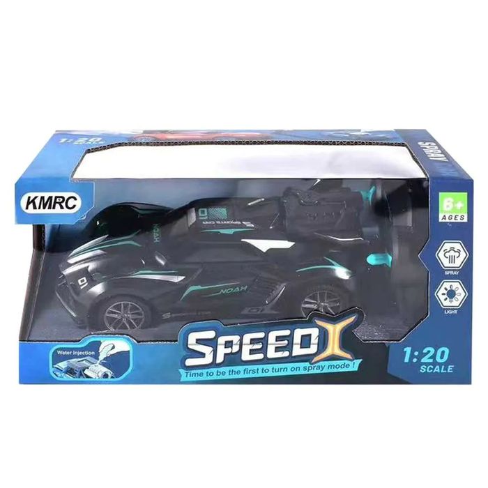 Кола с Дистанционно и Турбо Пара Speed RC 1:20, LED Светлини