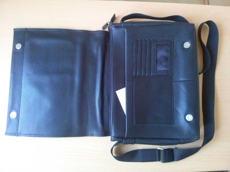 Сумка, черный, классика (через плечо)