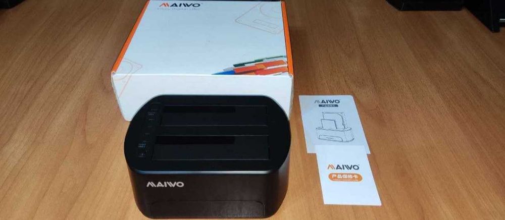 "MAIWO" USB3.0 Dual Bay HDD клон док-станция жесткого диска
