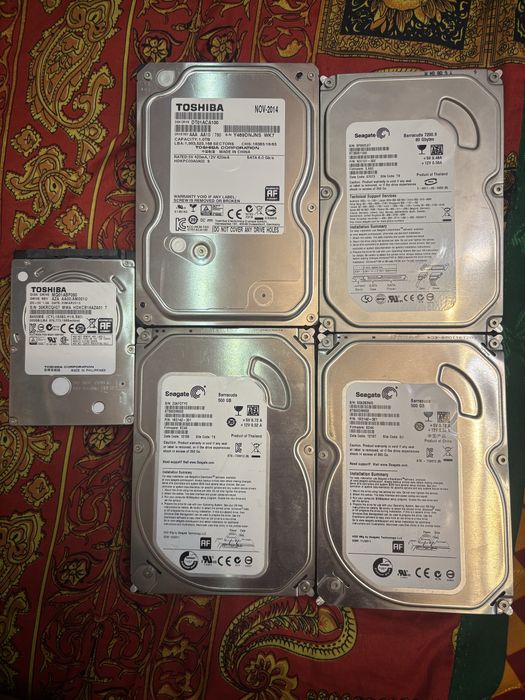 Жесткие диски hdd и ssd