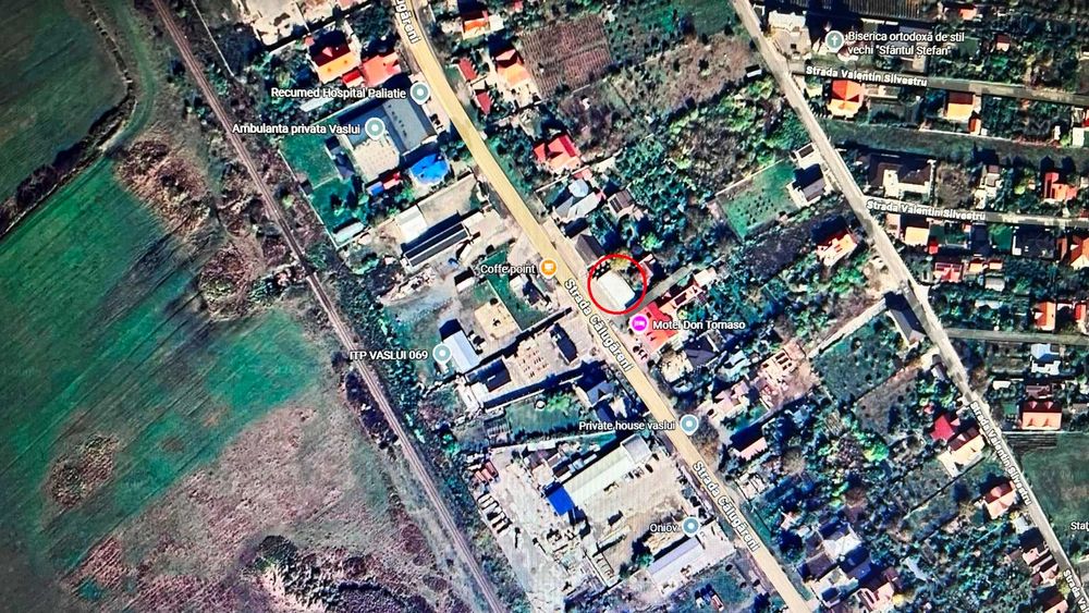 Hala de inchiriat – 230Mp Vaslui - Vad intens - Utilitati - la DN15D