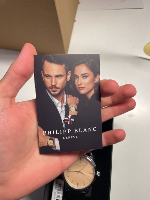 Ceas Philipp Blanc Genève – Swiss Made, nou, cu cutie originală