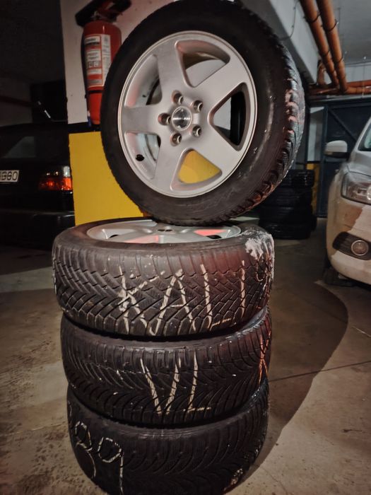 2 Seturi roti 16 complete VW,AUDI ,Scoda ,Seat