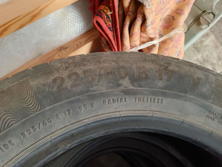 Продам шины Continental летние