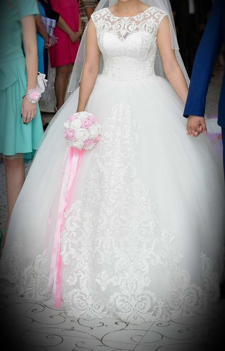 Свадебное платье, размер 44-48