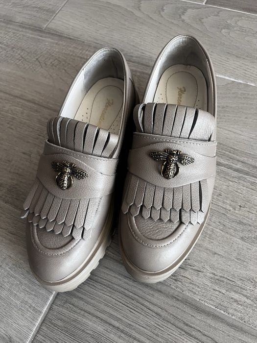 Mocasini piele naturală