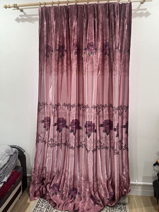 Шторы с тюлем хорошем состояний