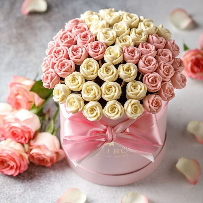 Подарочные  букеты из шоколада sovģa uchun shokoladli buketlar