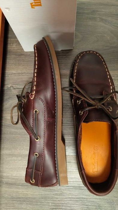 Оригинални мокасини Timberland®, модел Seabury Boat Shoe.