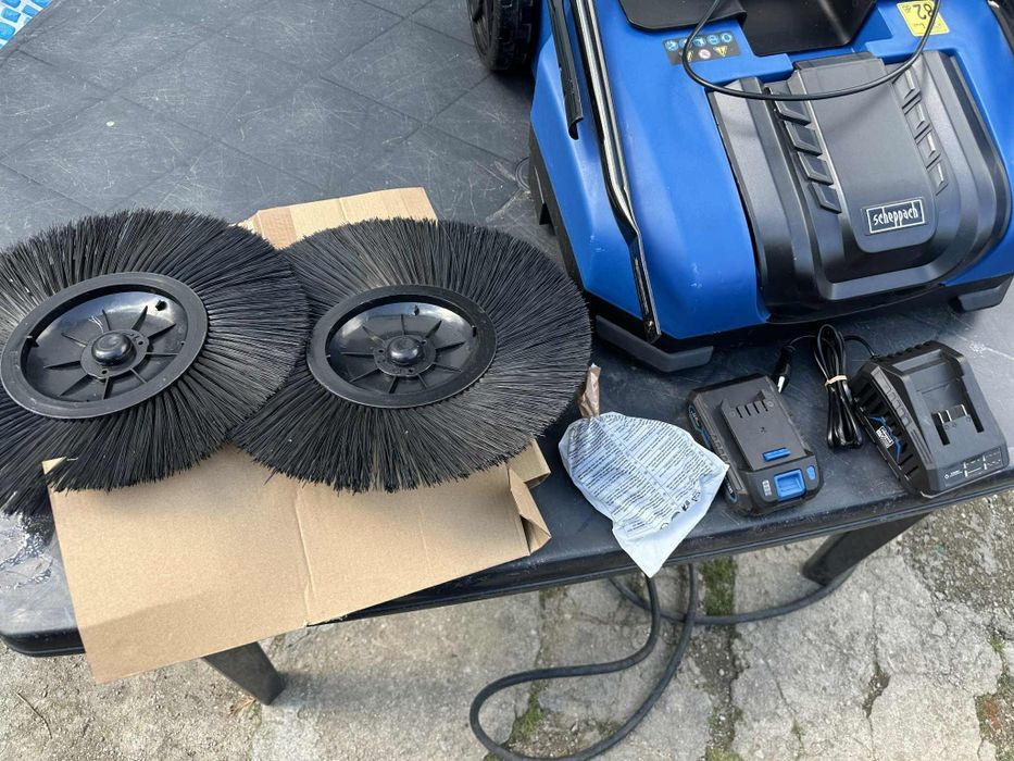 Механична метла Scheppach