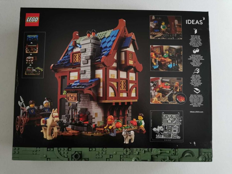 LEGO Ideas 21325 Medieval Blacksmith ЛЕГО Идеи Средновековна ковачница