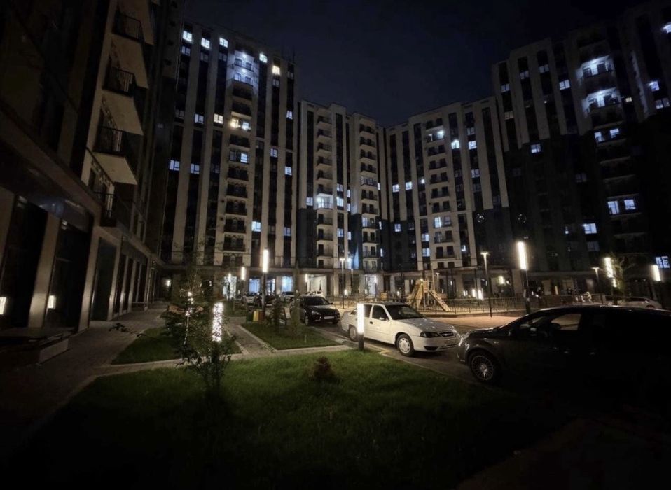НОВОСТРОЙКА Алмазар(Assalom!Jomiy)1-комнатная 30м2 БАЛКОН+КАДАСТР!!