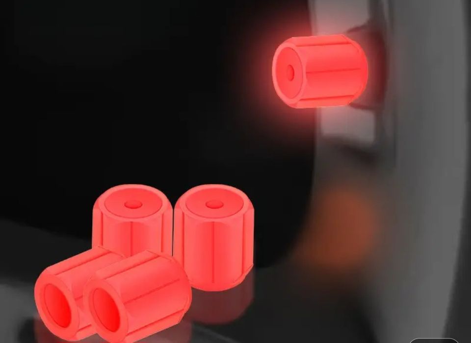 Светещи капачки за винтили 4бр в комплект