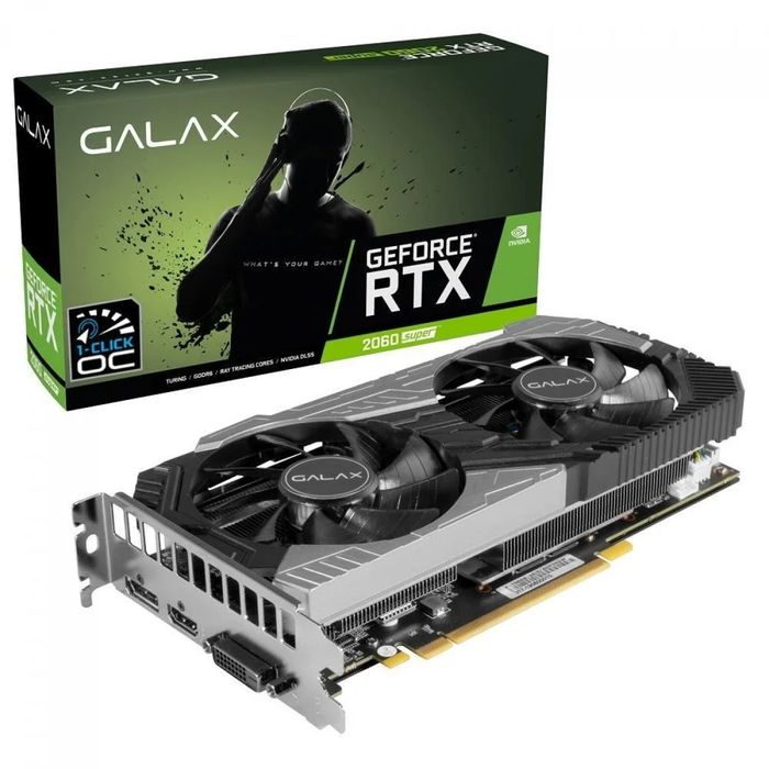Продам в идеальном состоянии видеокарту rtx 2060super 8gb 256bit Galax