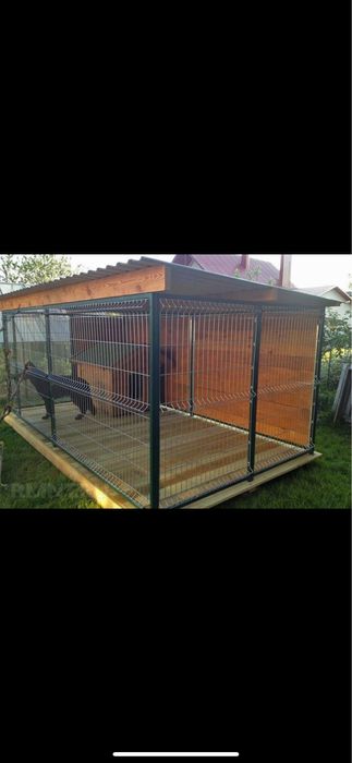 Вальеры для собак под заказ.