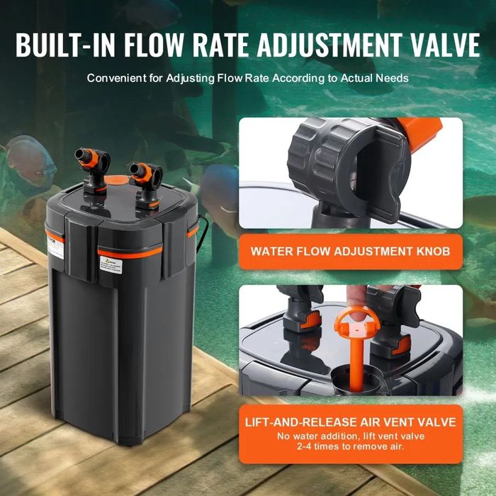 Vand filtre externe acvariu Vevor 650L/h - 2600L/h