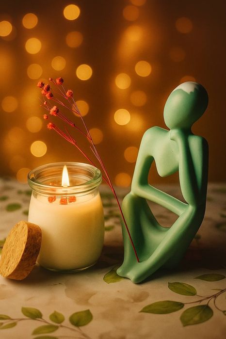 Your candle Соевый воск Ручная работа 

Новинка — свеча с ароматом орх