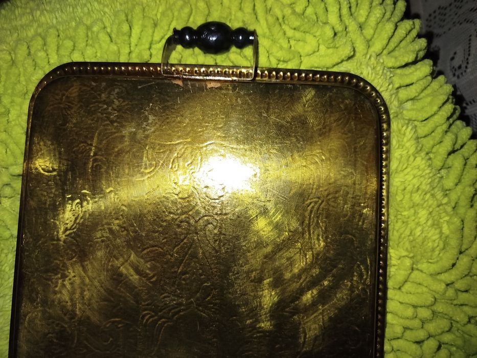 Поднос СССР , жёлтый