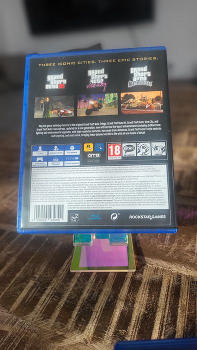 Игра Grand theft auto The Trilogy ps4 Definitive edition 3те игри в 1