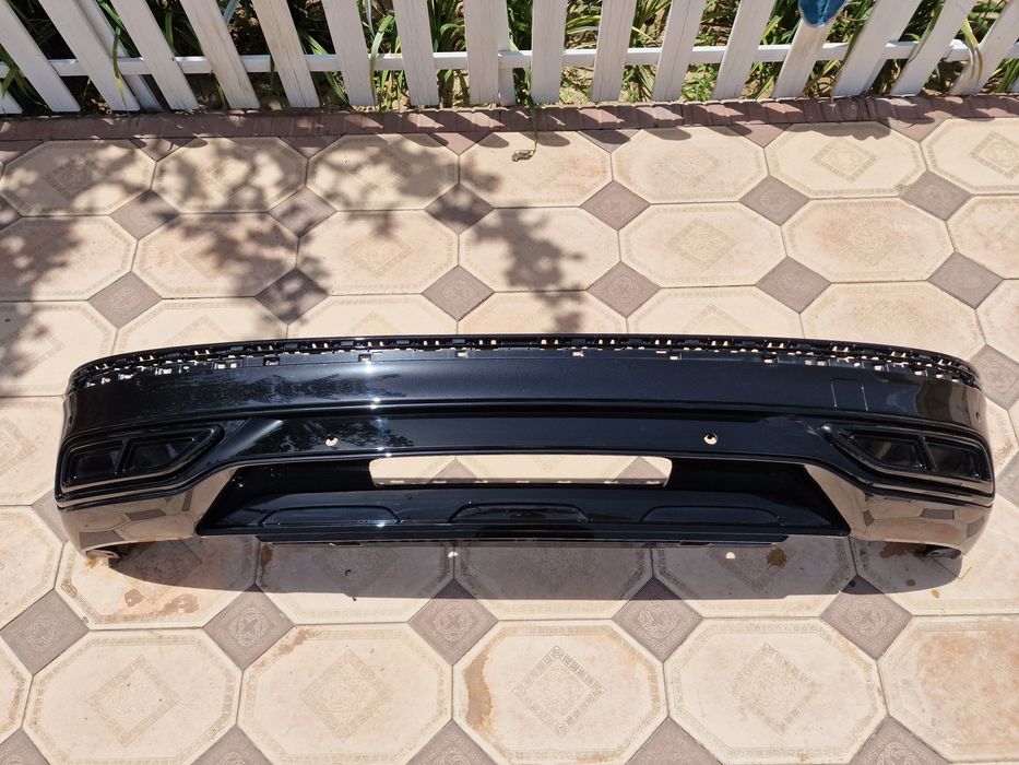 Vw Tiguan 2021. Нижняя часть заднего бампера