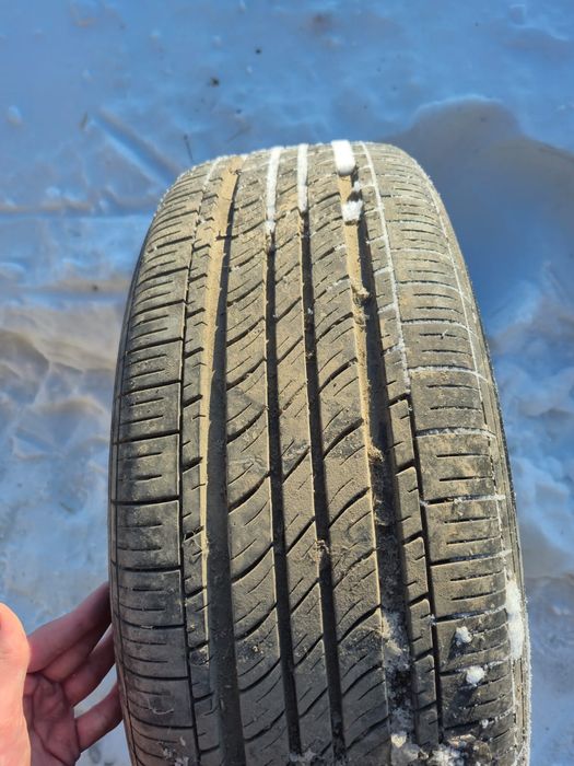 Продам титановый диск с резиной Мишлен