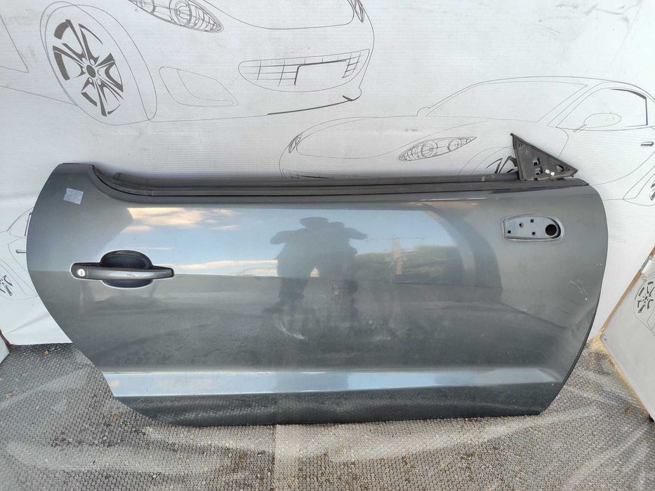Ușă Față Dreapta Peugeot RCZ Coupe Gri KTP - Vopsea Gri Shark 9002CP 2011 / [2010-2015] / (12D)