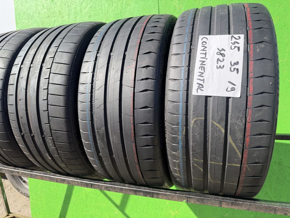245/35/19 CONTINENTAL SportContact 6-7 DOT 22-23