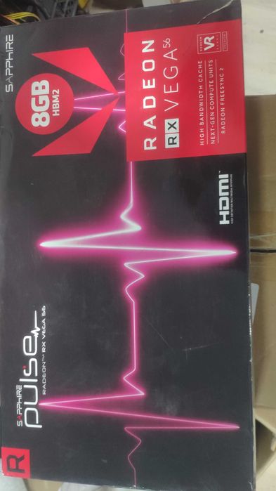 Видеокарта Sapphire Pulse RX Vega 56 8GB