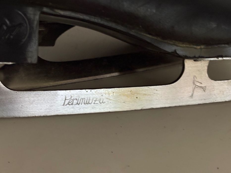 Patine bărbătești SLM Perimüza piele negru  mărimea 45 vintage Canada