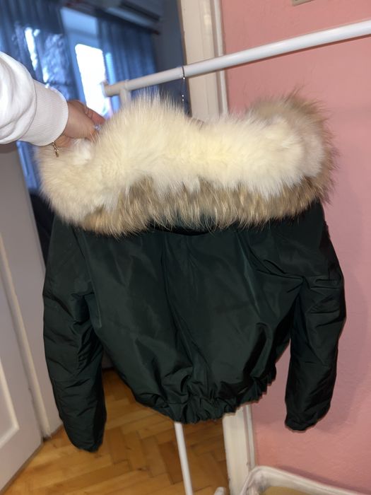 Яке с естествен косъм лисица