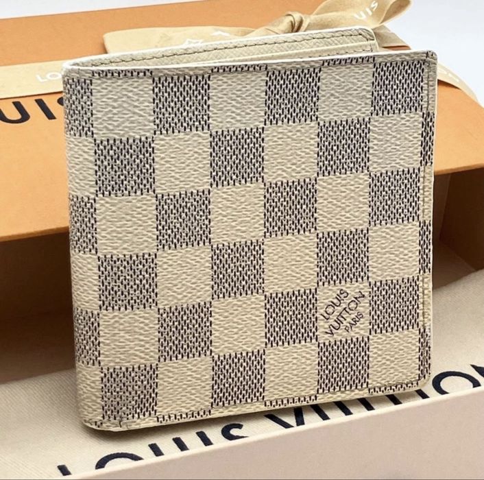 Portofel LV Piele Full Box Alb Unisex  Livrare 24-48h Verificare Colet Ramburs
