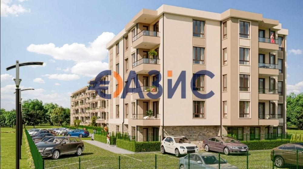 2-стаен апартамент на 2-ри етаж, Флора Бийч-2, Сарафово, Бургас - 61,72 кв. м.,#34111132