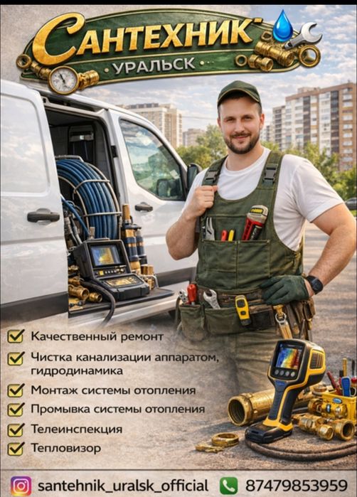 Чистка труб канализации