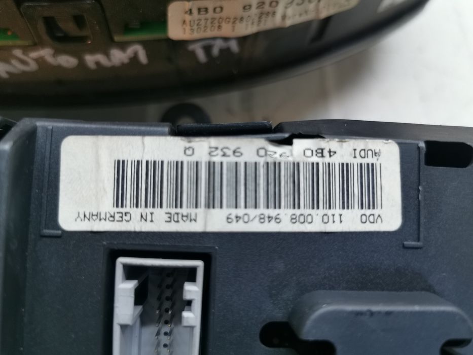 Ceas bord display afișaj audi a6 c5 allroad 2.5tdi automat manual