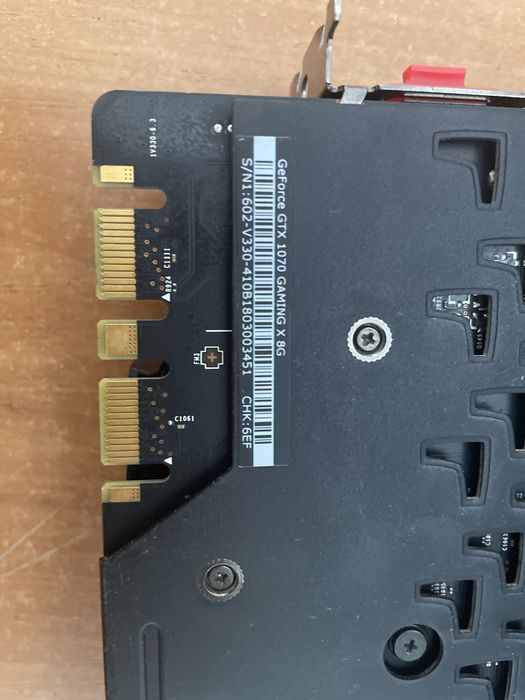 Продам Gigabyte GTX1070 - 8Gb