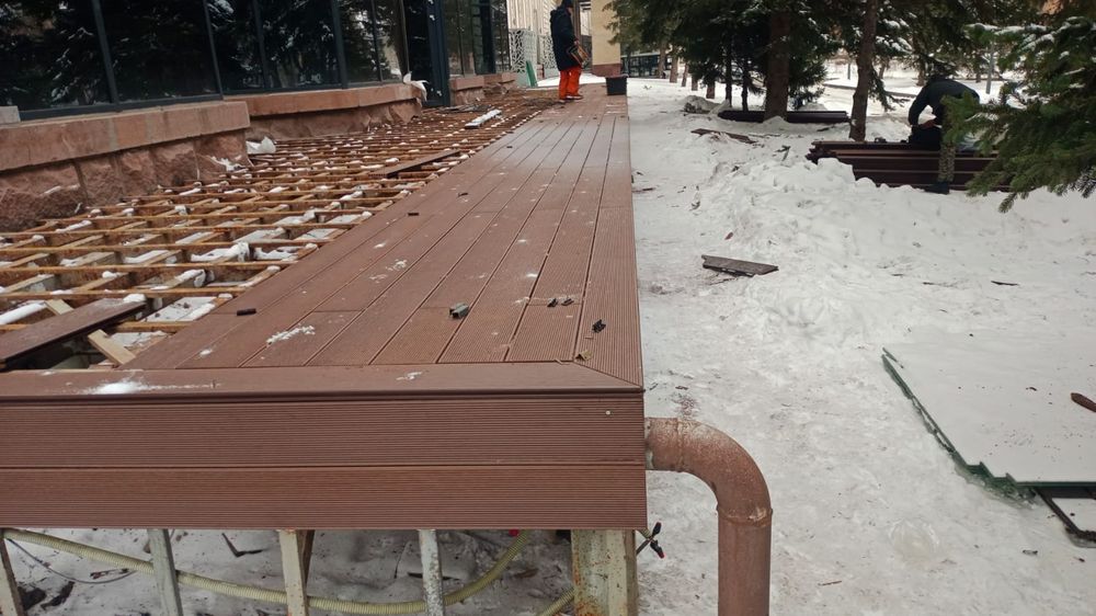 Террасная доска ДПК и МПК