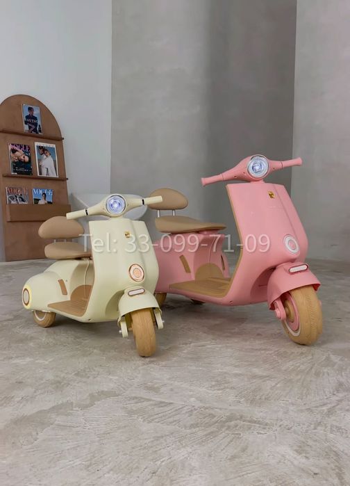 ‼️Топ подарок 2025 — детский мотоцикл Vespa до 40 кг‼️