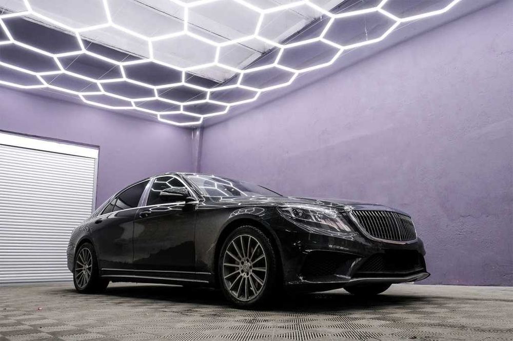 Grila Centrala Mercedes S-Class W222 X222 (2014-2020) Vertical Crom