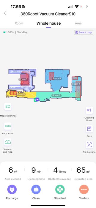 Aspirator Robot 360 S10