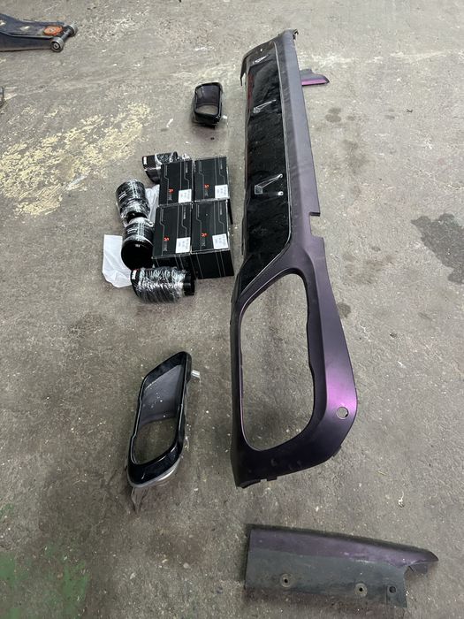 Ornamente duble evacuare bmw g05 g06 bmw x5 x6
