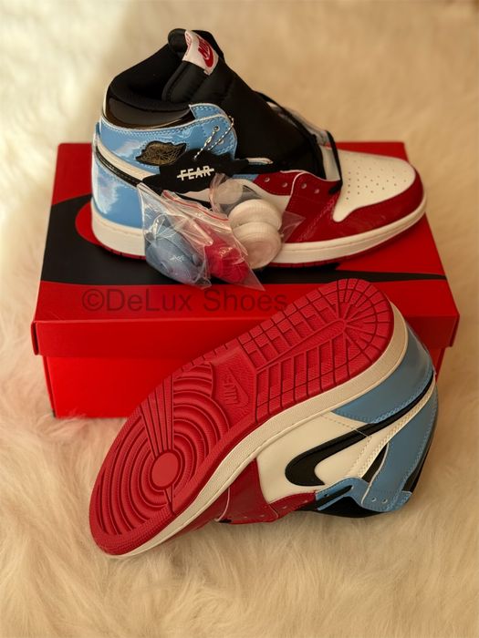 Air Jordan 1 Retro High Fearless UNC Full Box Verificare Colet 35,5-45